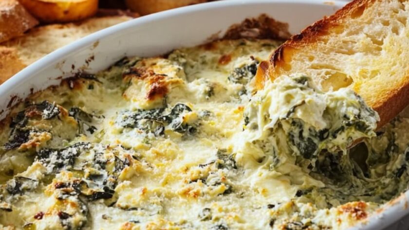 Low Sodium Spinach Artichoke Dip