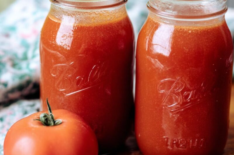 Low Sodium Tomato Juice Recipe
