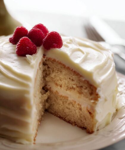 Low Sodium Vanilla Cake Recipe