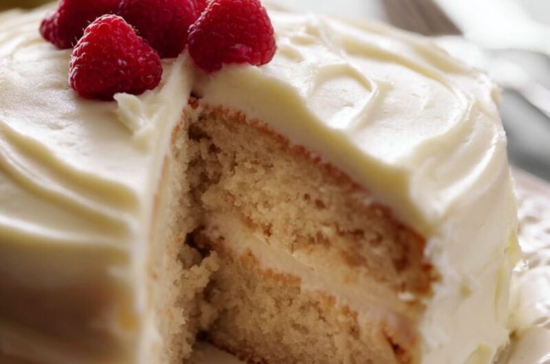 Low Sodium Vanilla Cake Recipe