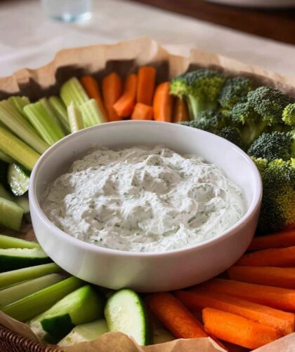 Low Sodium Vegetable Dip
