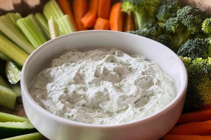 Low Sodium Vegetable Dip