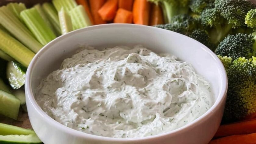 Low Sodium Vegetable Dip