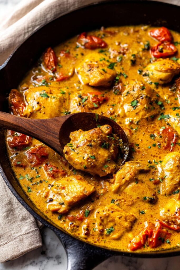 Low Acid Chicken Curry