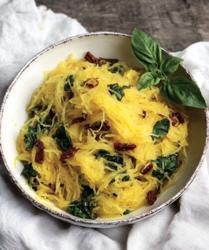 Low FODMAP Spaghetti Squash