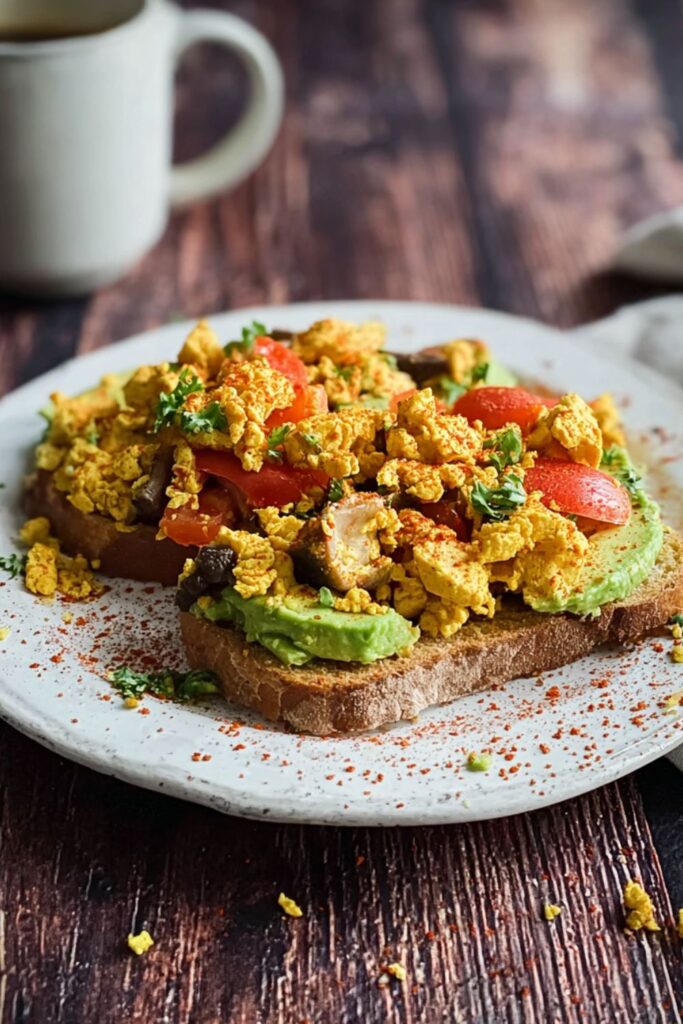 Low FODMAP Tofu Scramble