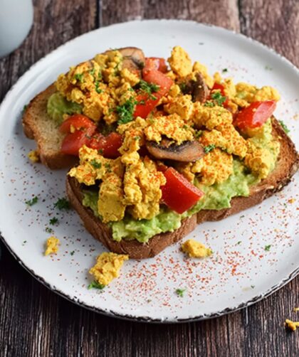 Low FODMAP Tofu Scramble