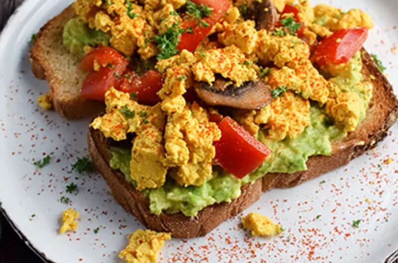 Low FODMAP Tofu Scramble