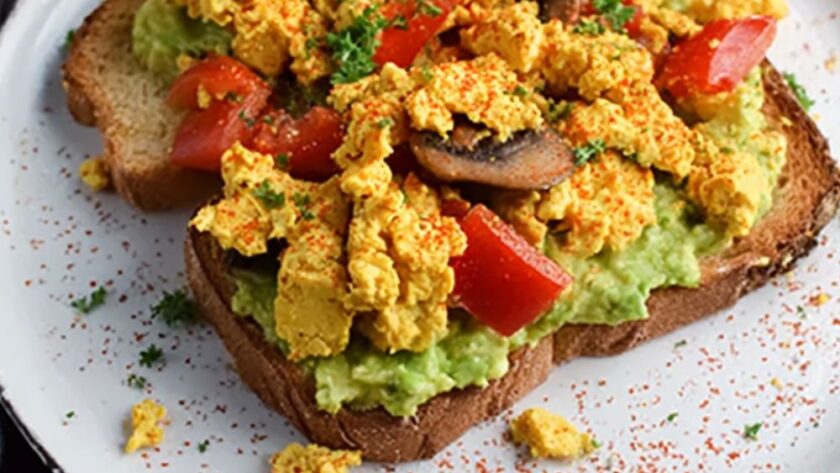 Low FODMAP Tofu Scramble