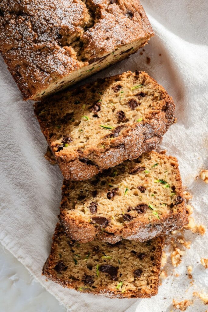 Low FODMAP Zucchini Bread