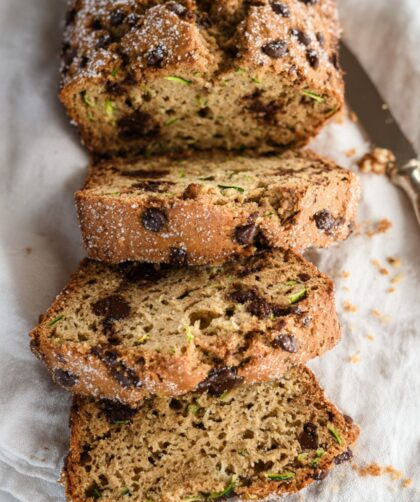 Low FODMAP Zucchini Bread
