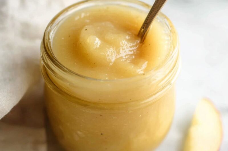 Low Histamine Apple Sauce