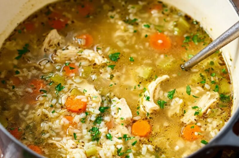 Low Histamine Chicken And Rice Soup
