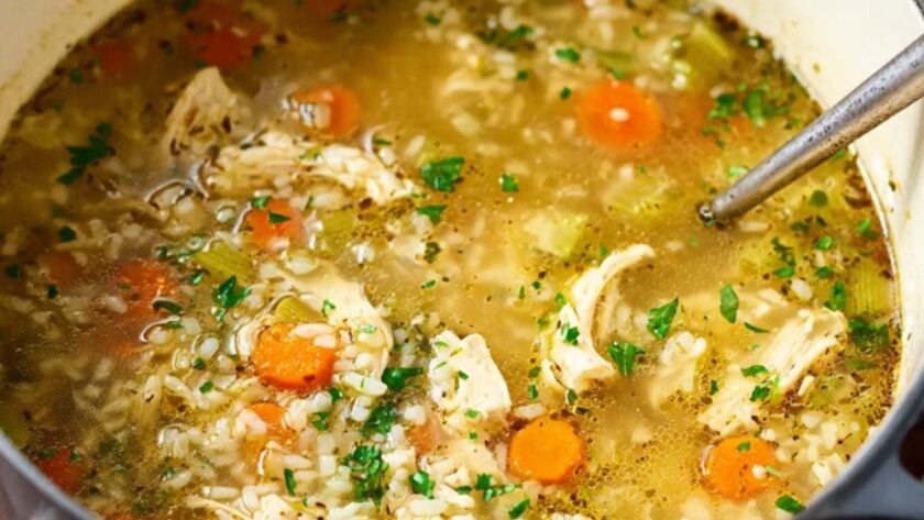 Low Histamine Chicken And Rice Soup