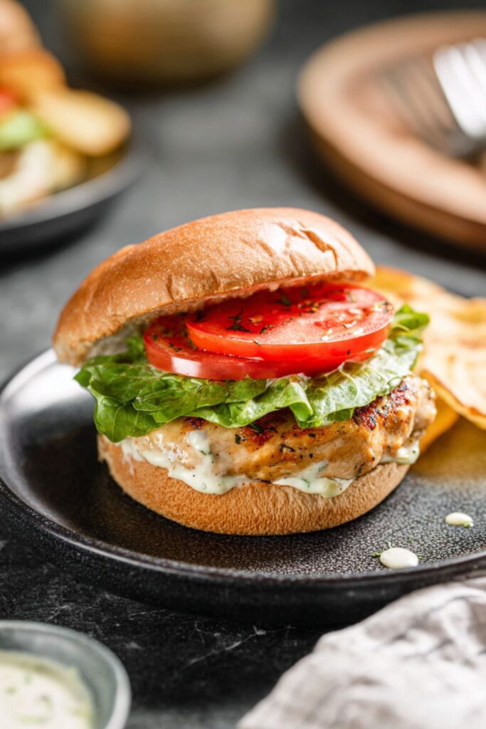 Low Histamine Chicken Burger