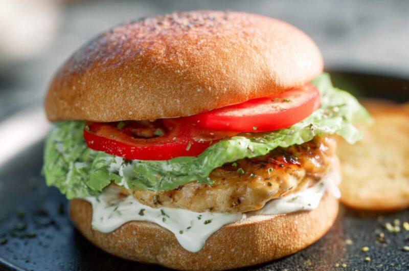 Low Histamine Chicken Burger