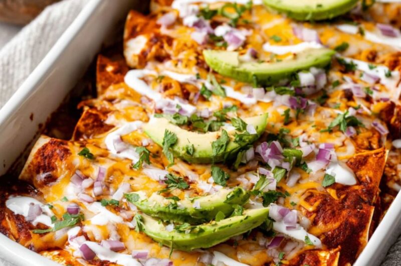 Low Histamine Chicken Enchiladas