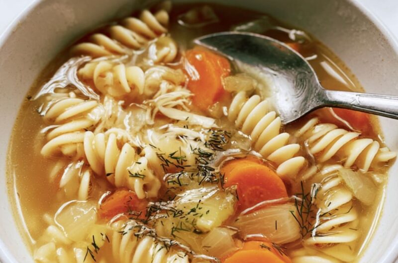 Low Histamine Chicken Noodle Soup