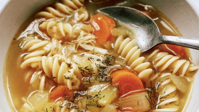 Low Histamine Chicken Noodle Soup