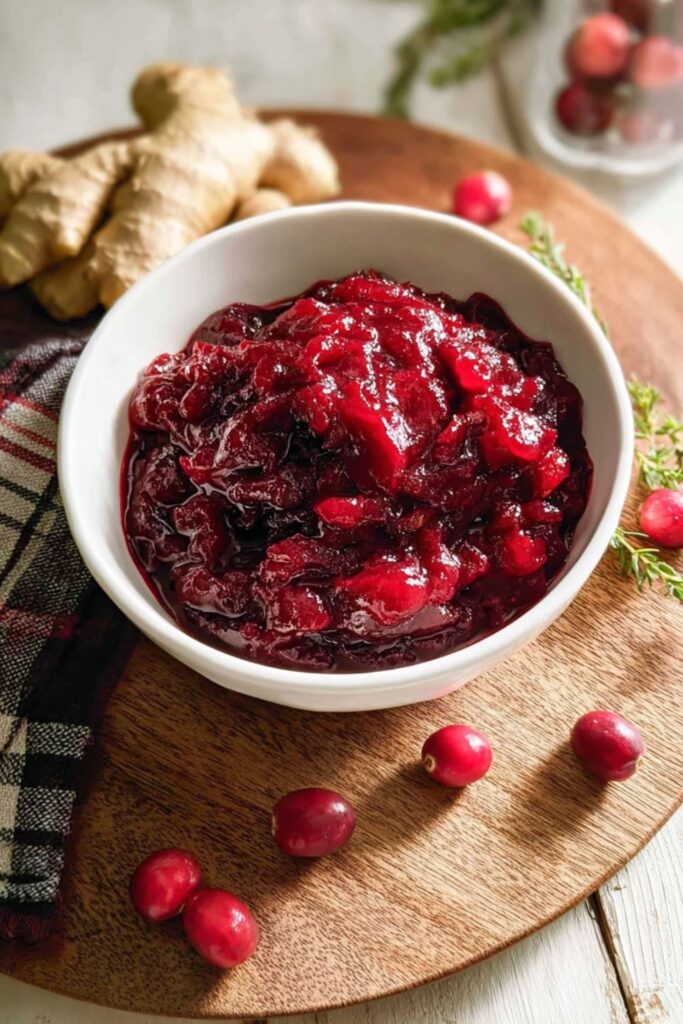 Low Histamine Cranberry Sauce