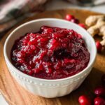 Low Histamine Cranberry Sauce