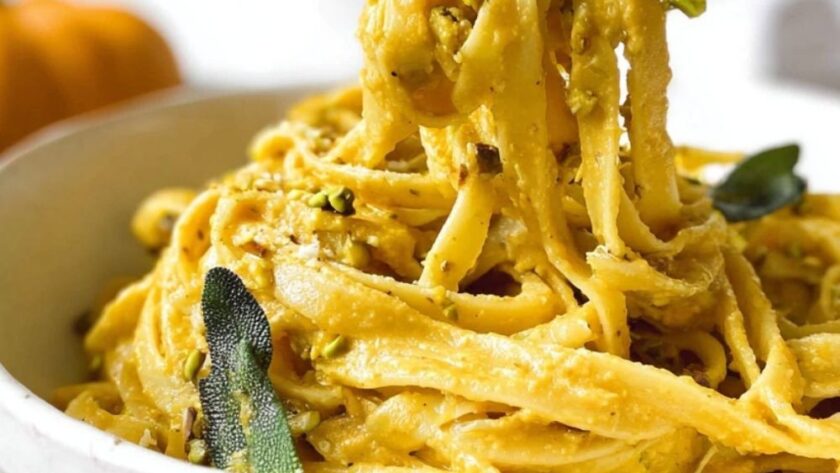 Low Histamine Pumpkin Pasta