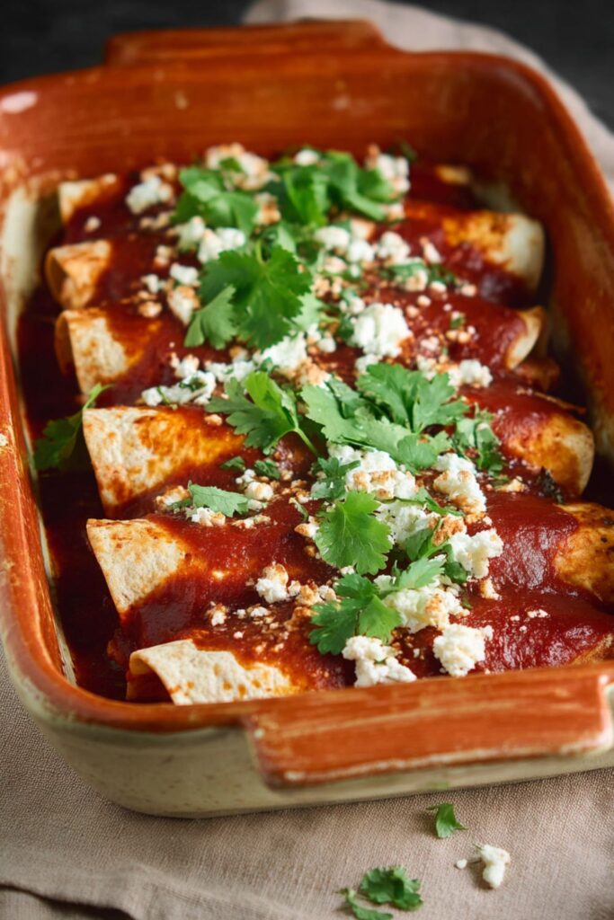 Low Sodium Beef Enchiladas