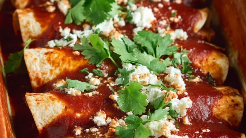 Low Sodium Beef Enchiladas