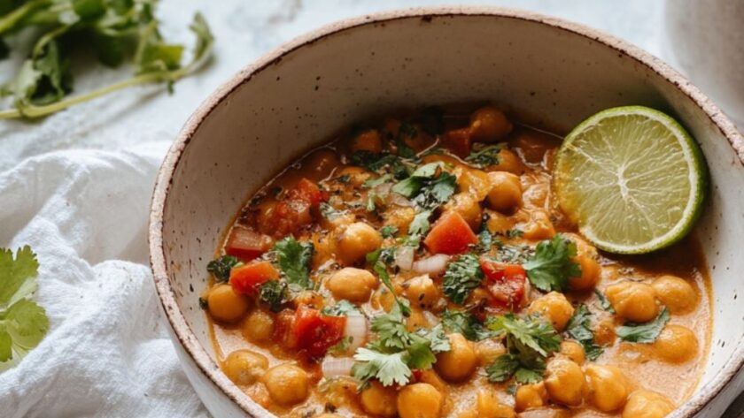 Low Sodium Chickpea Curry