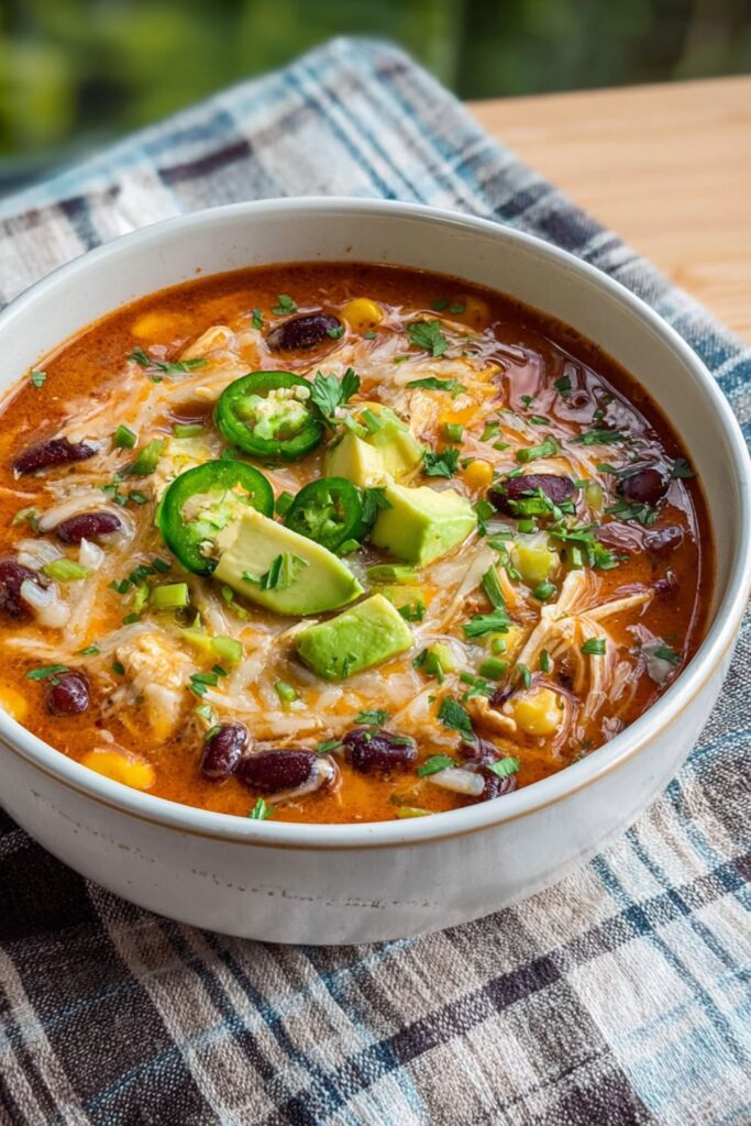 Low Sodium Enchilada Soup