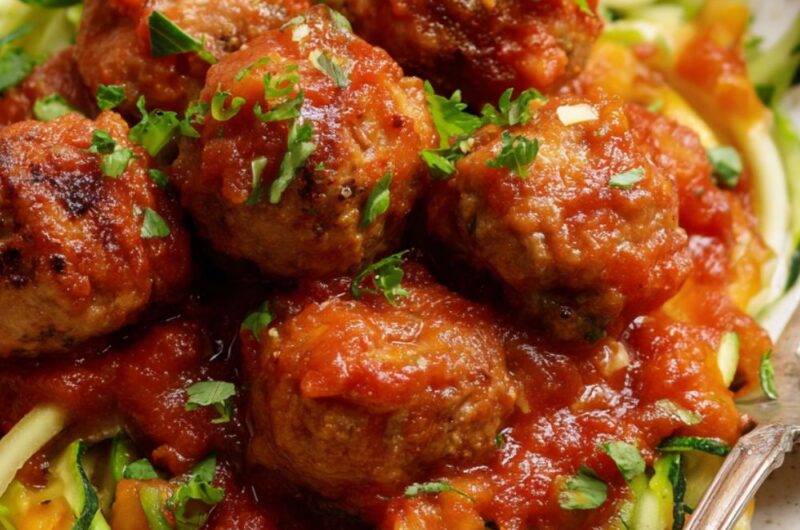 Low Sodium Ground Chicken Meatballs