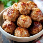 Low Sodium Ground Pork Meatballs
