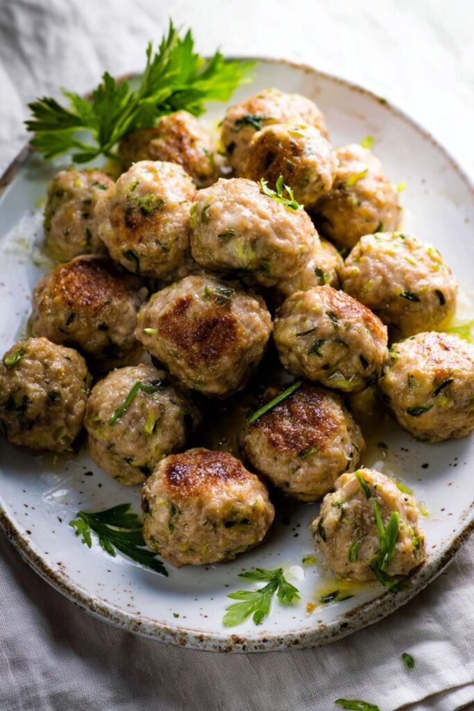 Low Sodium Ground Turkey Meatballs