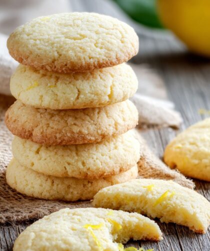 Low Sodium Lemon Cookies