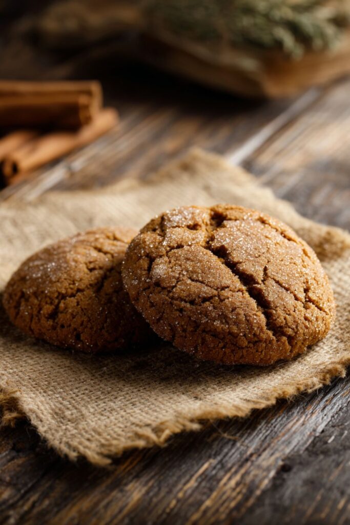 Low Sodium Molasses Cookies