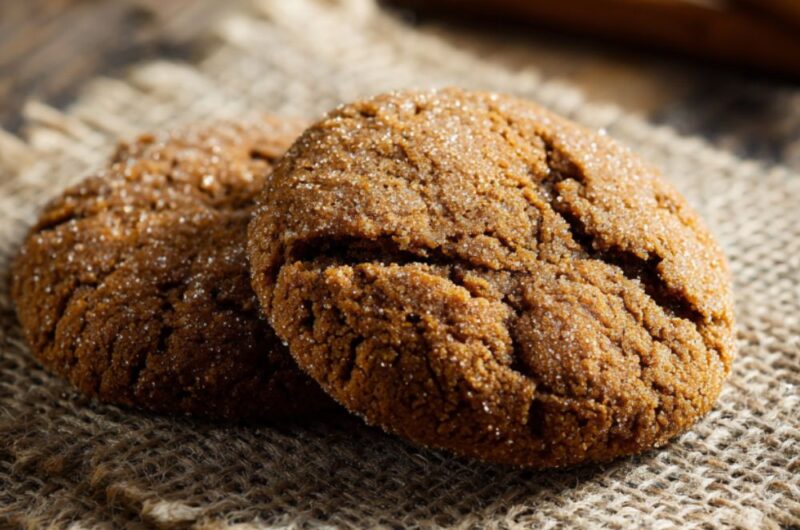 Low Sodium Molasses Cookies