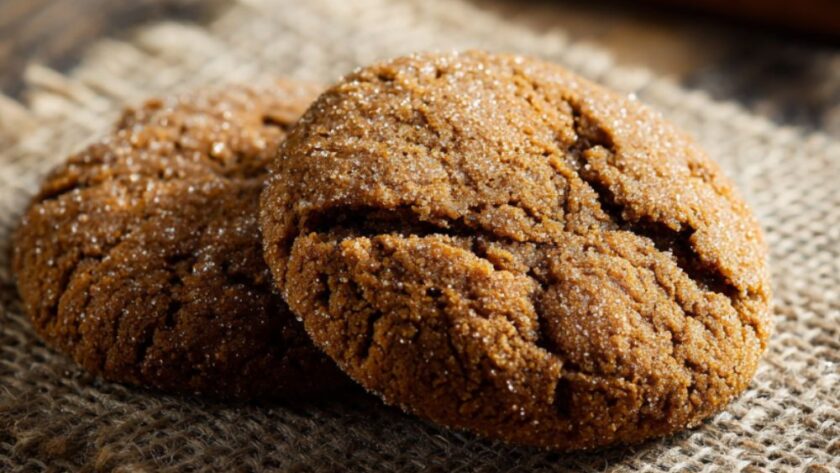 Low Sodium Molasses Cookies