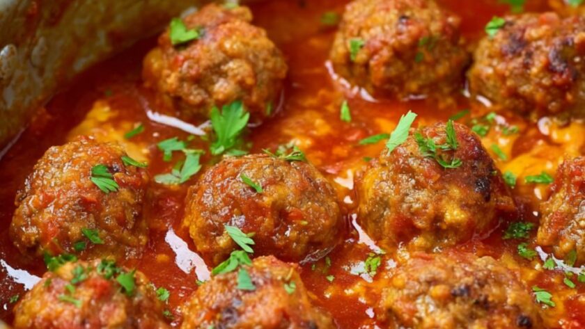 Low Sodium Porcupine Meatballs