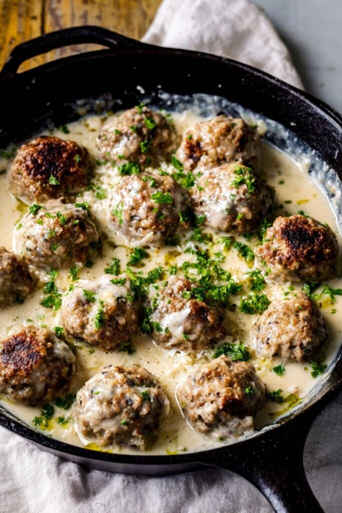 Low Sodium Swedish Meatballs