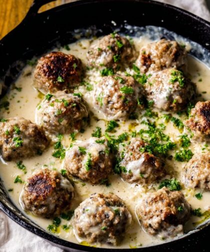 Low Sodium Swedish Meatballs