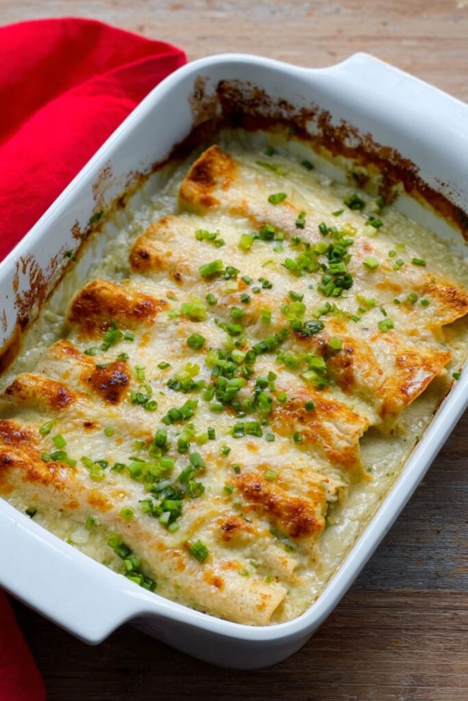 Low Sodium White Chicken Enchiladas