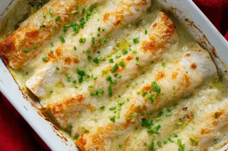 Low Sodium White Chicken Enchiladas