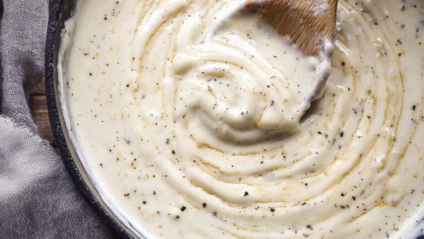 Low FODMAP Alfredo Sauce