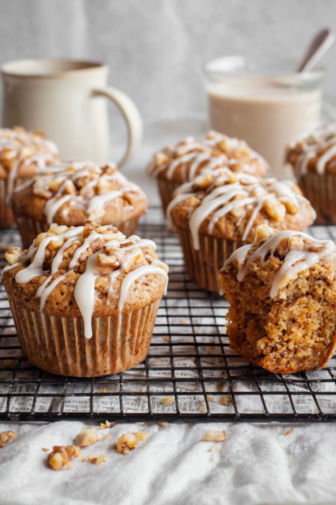 Low FODMAP Carrot Cake Muffins