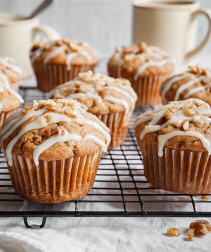 Low FODMAP Carrot Cake Muffins