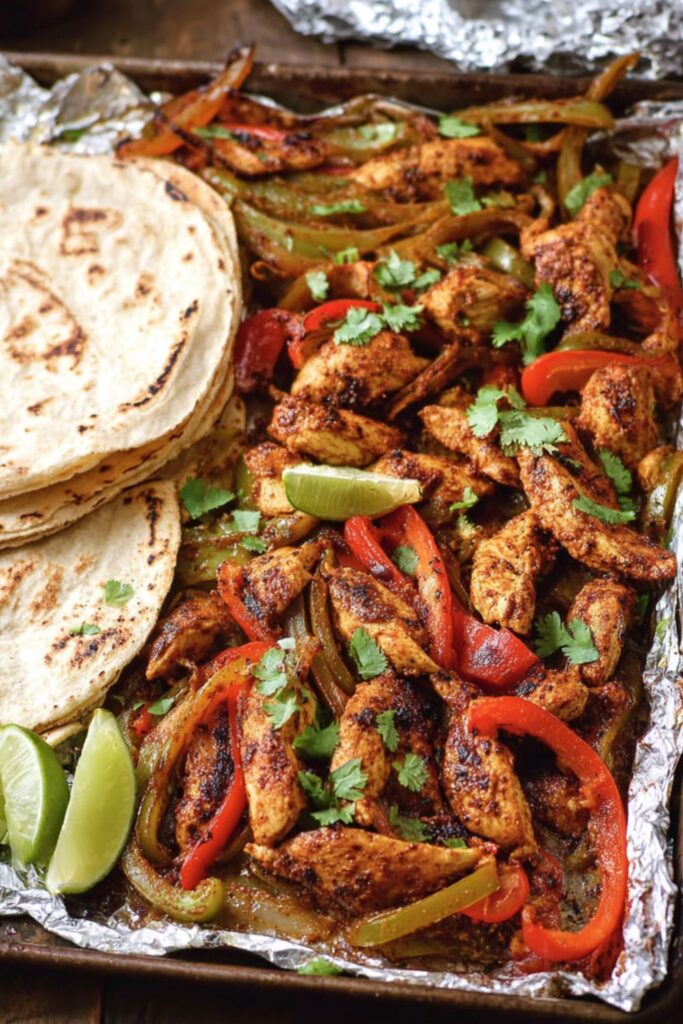Low FODMAP Chicken Fajitas
