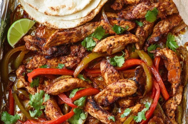 Low FODMAP Chicken Fajitas
