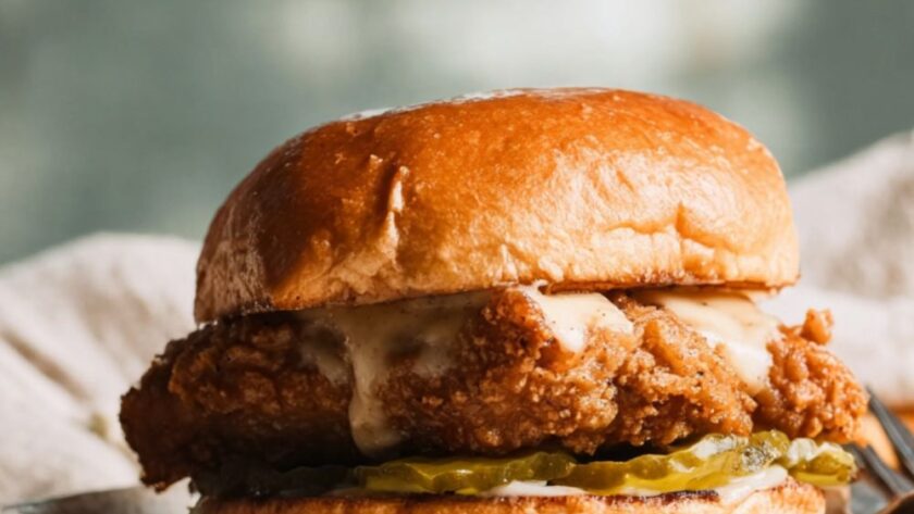 Low FODMAP Chicken Sandwich