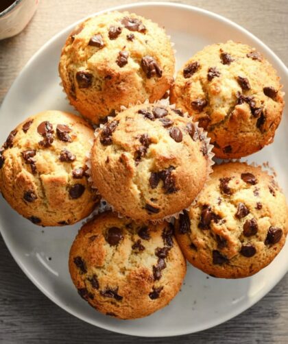 Low FODMAP Chocolate Chip Muffins