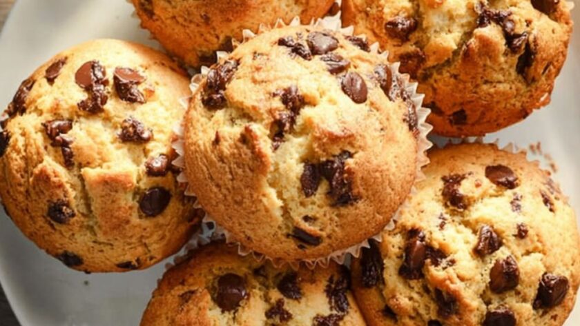 Low FODMAP Chocolate Chip Muffins
